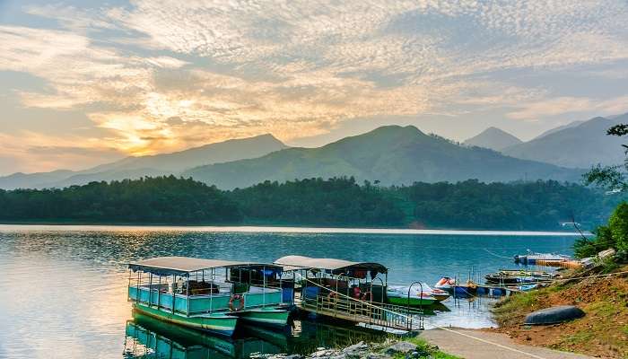 The scenic view of Banasura Sagar Dam in Kerala