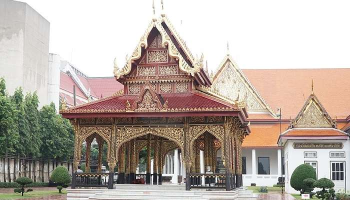 Appealing exterior of Bangkok National Museum, along the Chao Phraya River.