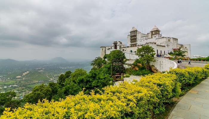 Sajjangarh in Udaipur, is a splendid spot to visit during the Mumbai to Udaipur road trip.