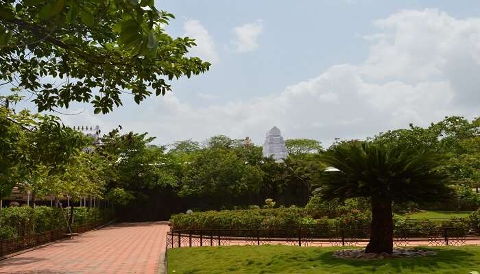 View of the Basara Saraswathi Temple