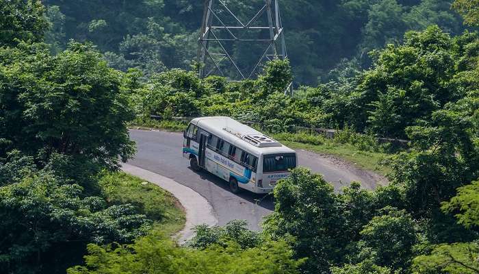 Want to relax and enjoy the views of this amazing road trip? You can travel with a bus and relax the entire way.