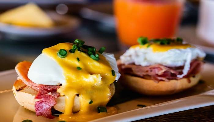 Some Eggs Benedict for the perfect breakfast!