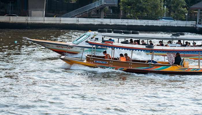River cruise at Chao Phraya River, near Khlong Lat Mayom Floating Market is a must do activity. 