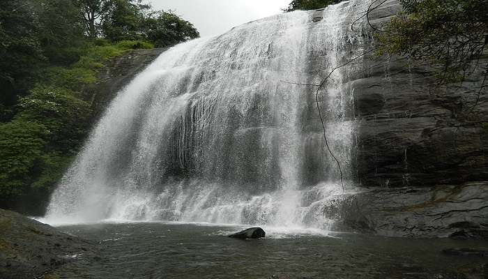 A spectacular view of Chelavara Falls