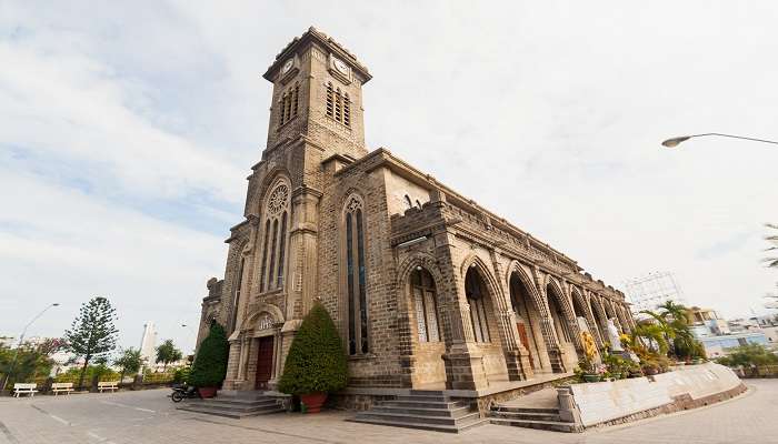Often referred to as the greatest church in Nha Trang, Christ The King Cathedral is one of the best places to visit in Vietnam