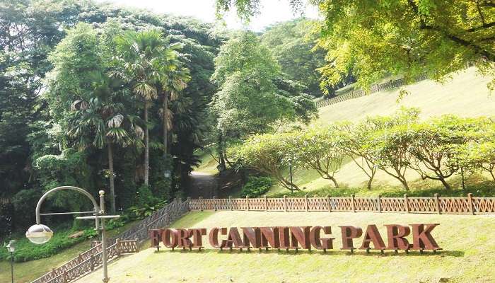 Colline du parc Fort Canning, C’est l’une des meilleurs choses gratuites à faire à Singapour