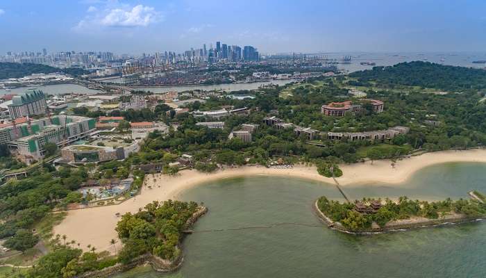 Complexe d'ile de Sentosa, C’est l’une des meilleurs attractions touristiques de Singapour