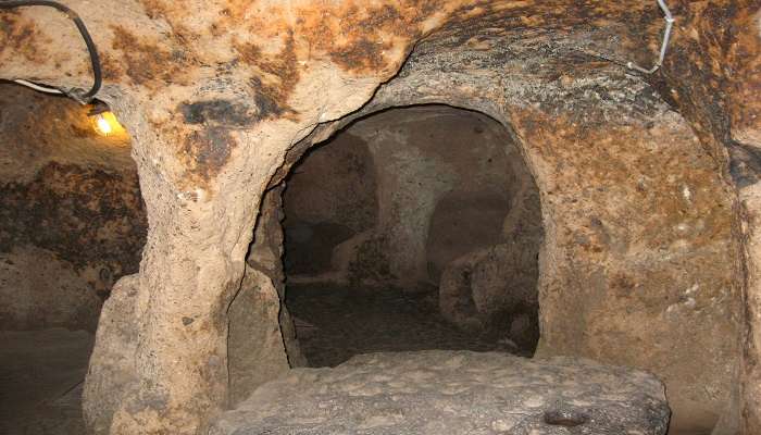 Discover the ancient chambers of Kaymakli Underground City