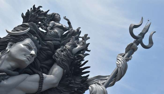 Lord Shiva Temple in Kerala.
