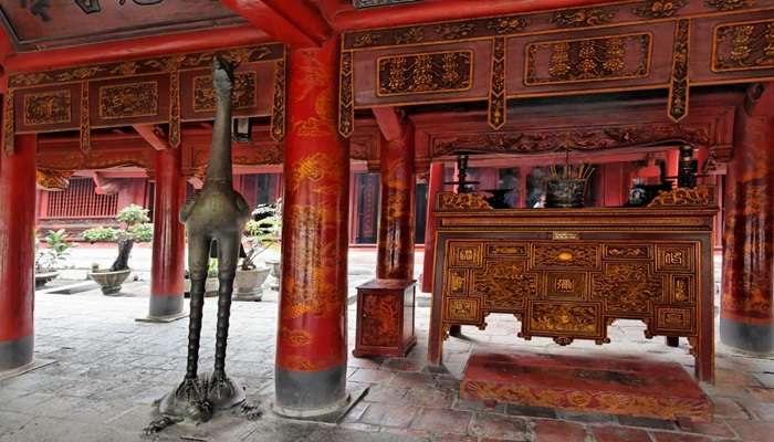 The Five Elements Theory about the Temple of Literature in Vietnam