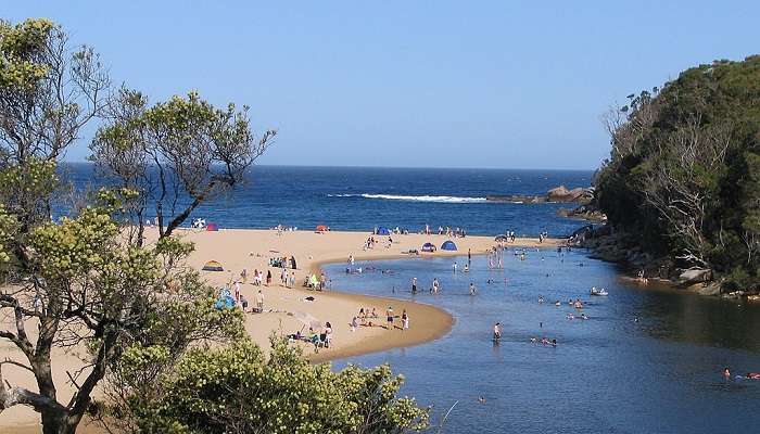 Royal National Park offers the most relaxing Wattamolla Lagoon