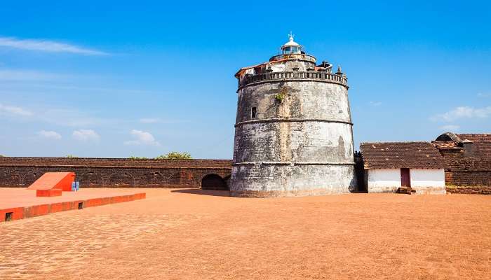 Fort Aguada is one of the best places to visit near Morjim Beach