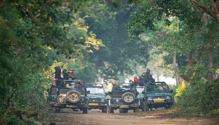 Tourists in Corbet falls to enjoy the vacation