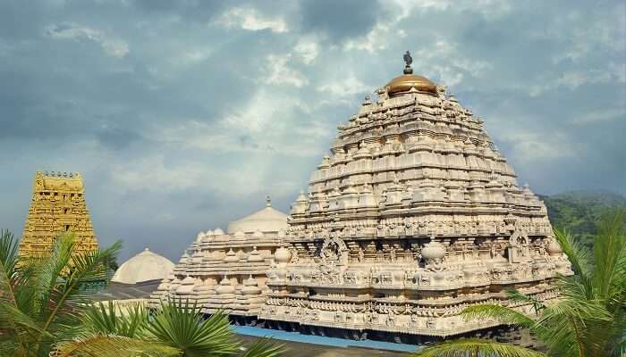 Shimhachalam Temple near Hindu Narasimha temple.