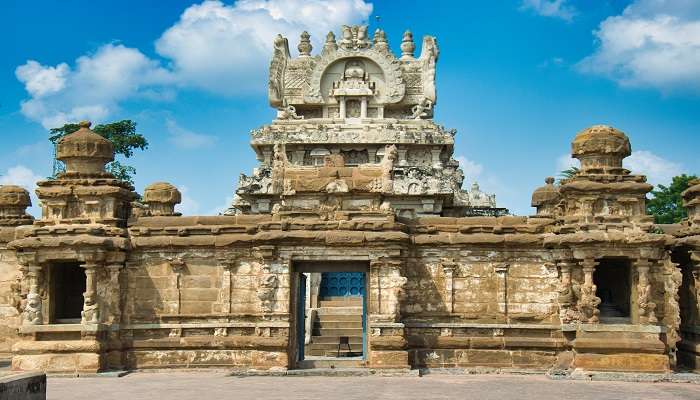 A spectacular view of Kailasanatha Temple