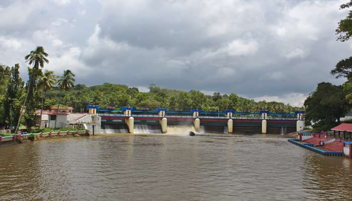 Famous Dam nearer to the Aruvikkara temple