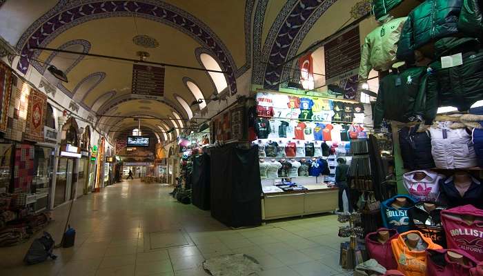 Grand Bazaar, famously known for its ceramics