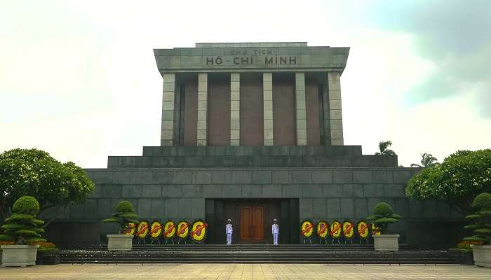 A Majestic view of Ho Chi Minh’s Mausoleum