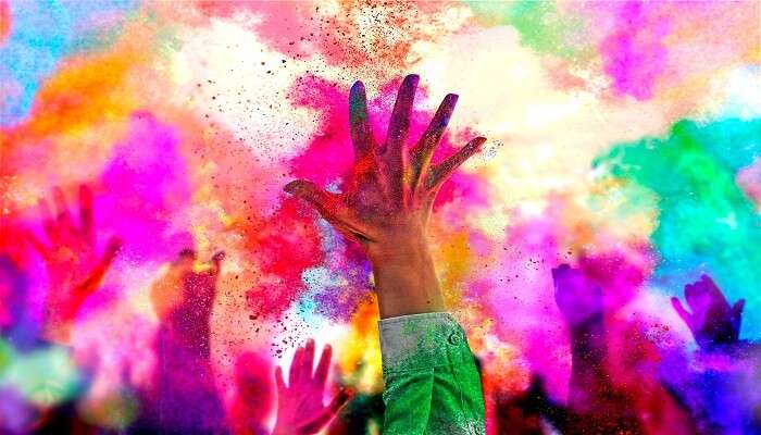Joyous festival of colours ‘Holi.’