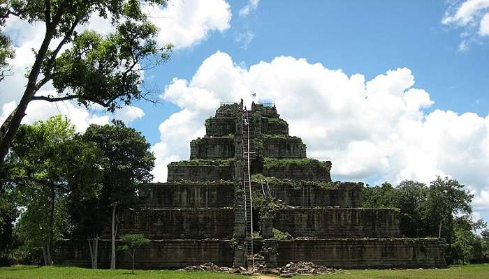 There are many ways of transportation to reach Koh Ker Temple Cambodia