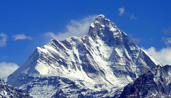 Magnificent view from Nanda Devi peak in Niti Valley