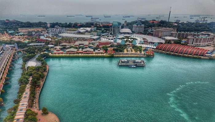 Île de Sentosa, C’est l’une des meilleur endroits pour voyager seul à Singapour