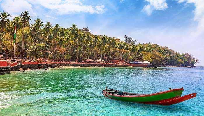 Explore the history of Ross Island in Andaman