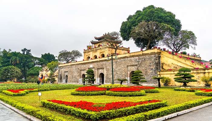 A spectacular view of Imperial Citadel of Thang Long, one of the places to Visit in Vietnam With Family