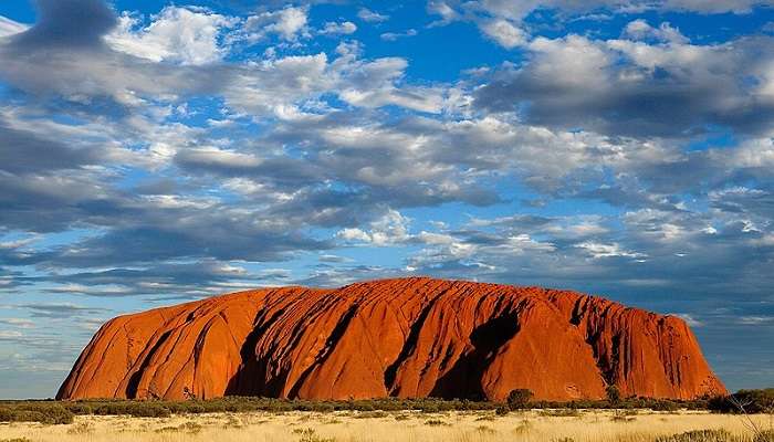 The jaw-dropping view of the famous attraction in Australia.
