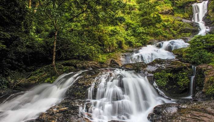 Iruppu Falls, is a must-visit in the list of offbeat places in Coorg located in the lush greenery of Kakkabe village. 