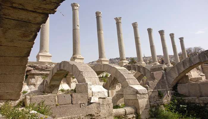 The ruins of a bustling public space, the Izmir Agora