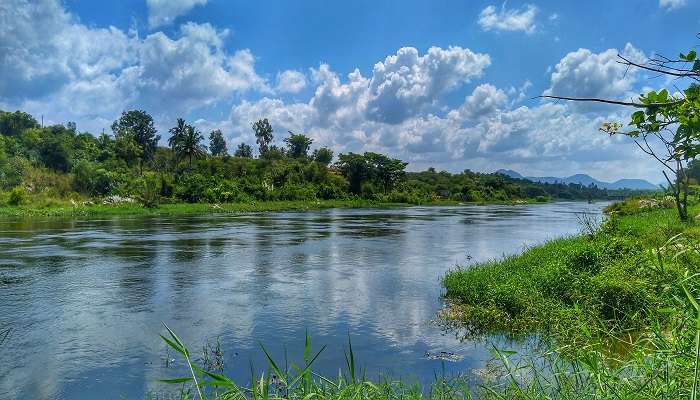 Simsha river in Kanakapura, Karnataka
