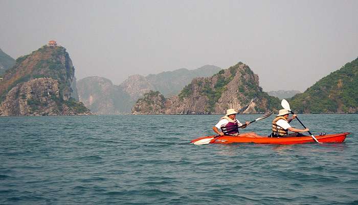Kayaking is one of the recreational activities you must try