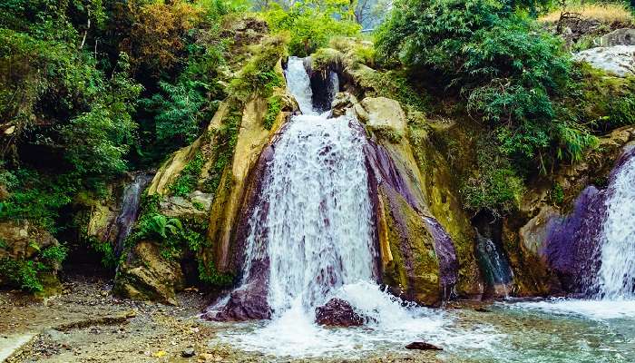 The Magnificent Kempty Waterfalls in Chakrata near budher caves
