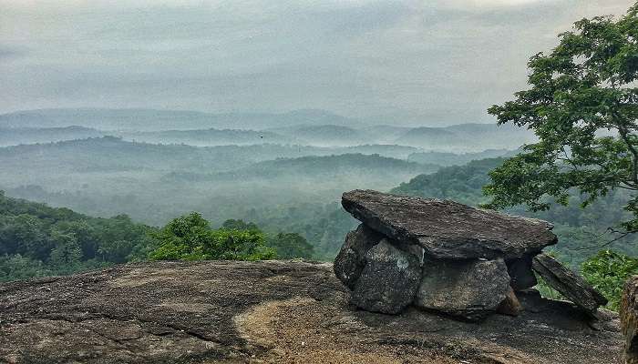 A serene view from to Hill in Konni