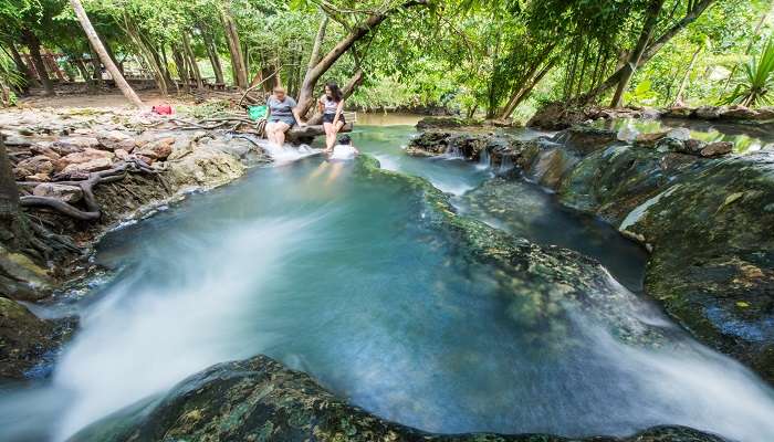 Thung Teao Forest Natural Park is heave for Krabi hot springs