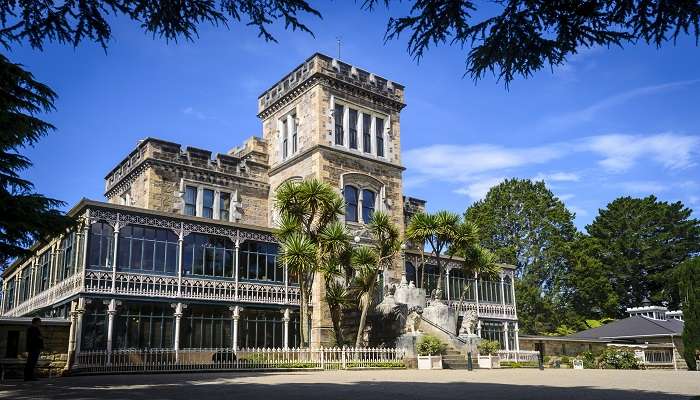 Sitting in the lap of the Otago Peninsula, Larnach Castle is one of the most famous and beautiful places to visit in New Zealand