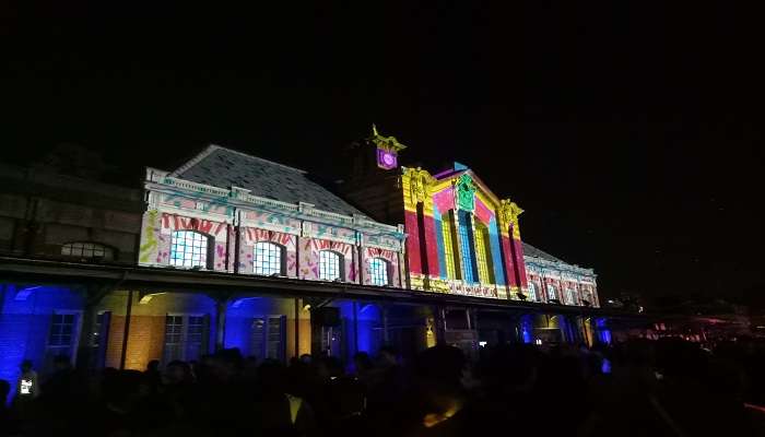 Projection mapping will be part of technologies used in the temple