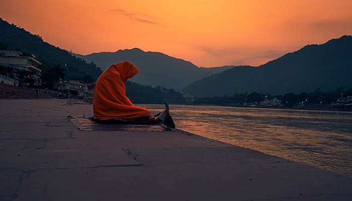 A Sage near the River Ganga
