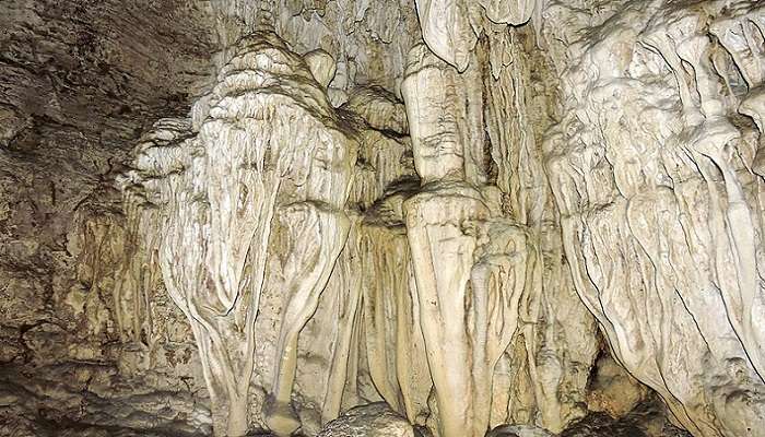A Majestic view of Limestone Caves in Andaman