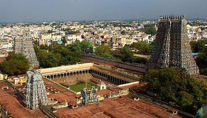 Madurai is known mostly for the availability of different temples.