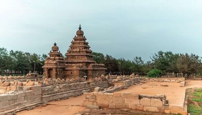 A wonderful view of Mahabalipuram