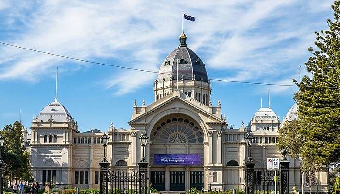 Take a look at the Melbourne Museum and Royal Exhibition Building in Carlton Gardens