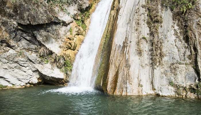 Stunning Neer Garh Waterfall is among the top visited offbeat places in Rishikesh for scenic views.