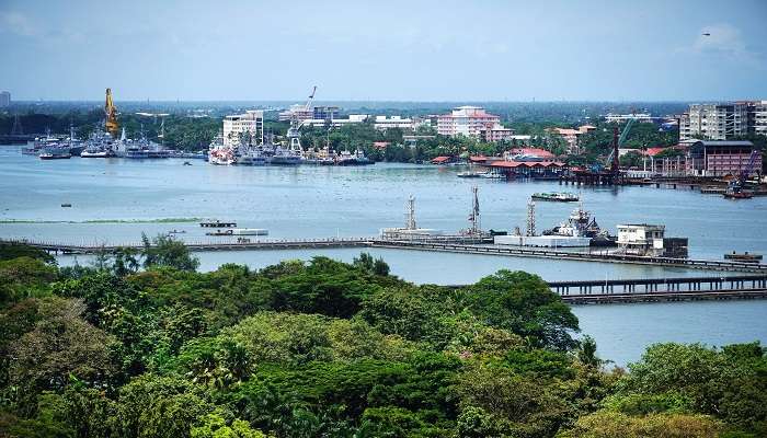 View of Cochin, the starting point of your Cochin to Munnar road trip