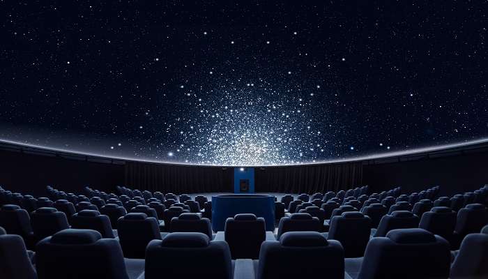  The planetarium theatre is expected to be quite spacious