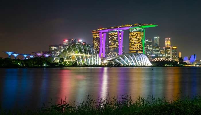 Promenade au bord de l'eau, Singapoure