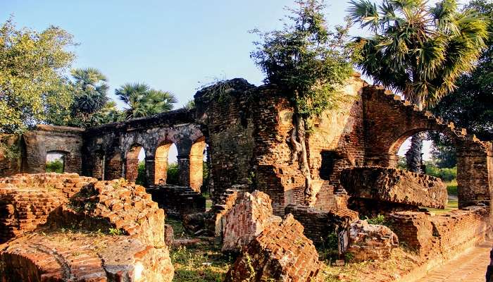 Ancient ruins at Arikamedu, one of the unique offbeat places in Pondicherry