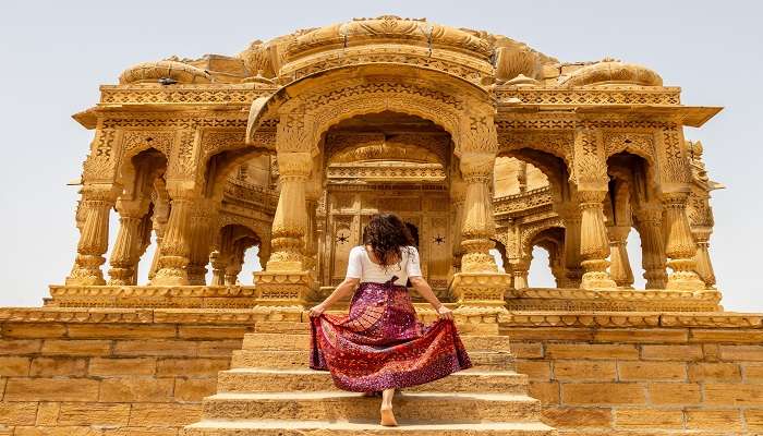 Jaisalmer in Rajasthan, is a must-visit place during the Mumbai to Rajasthan road trip.
