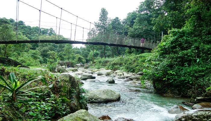 Picturesque Suntalekhola Samsing Bridge is a must-visit during trekking near Kolkata